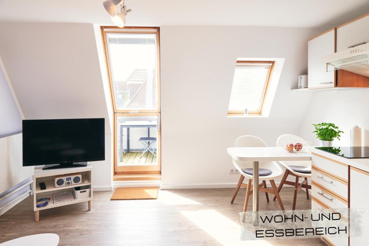Ferienwohnung Mit Balkon In Zentraler Und Ruhiger Lage 부숨 외부 사진